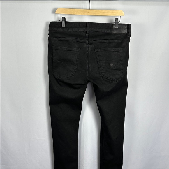 Guess Miami Skinny Jeans Black Men’s 33x32 Slim Fit Denim - Picture 3 of 9